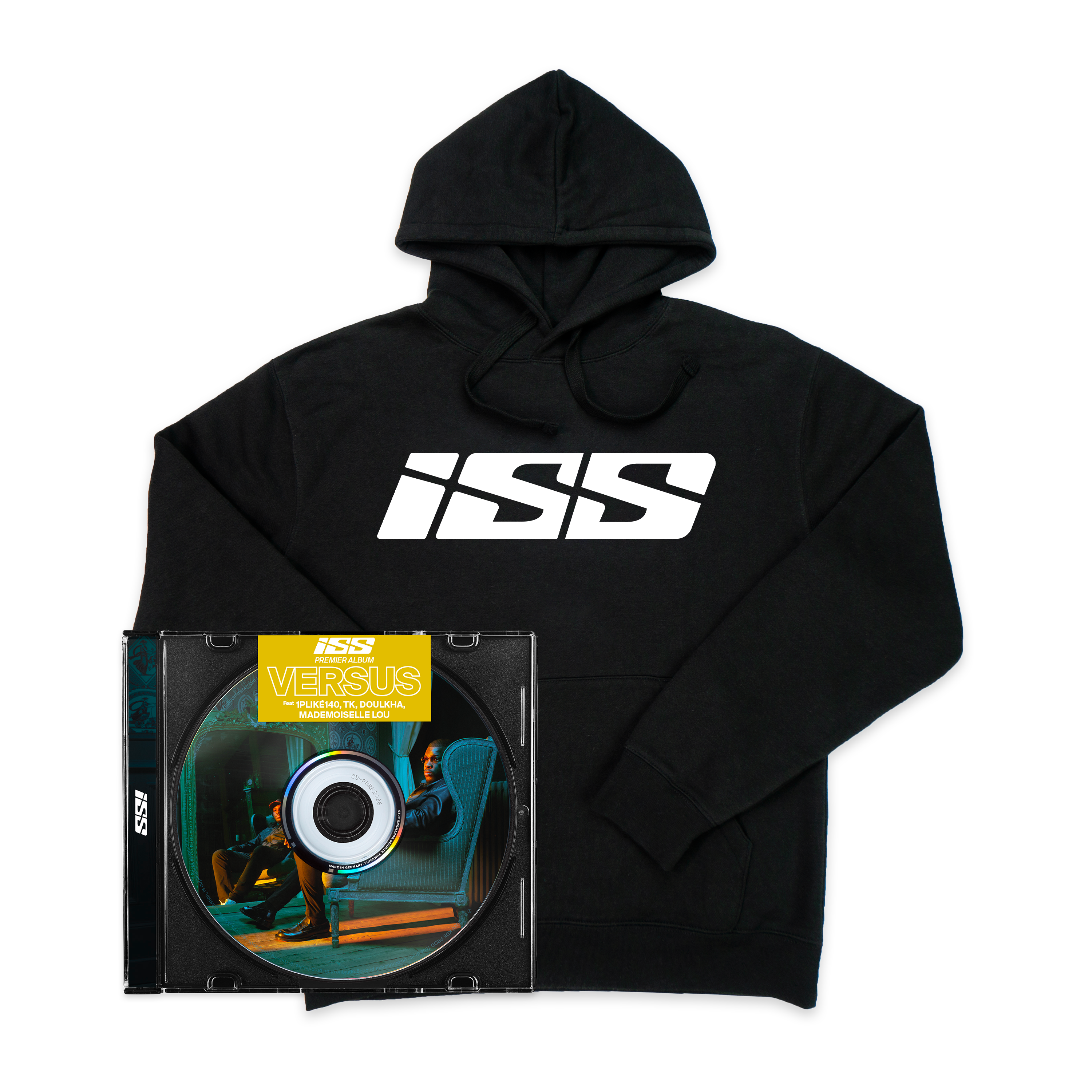 CD “Versus“ + Pull à capuche “Iss“